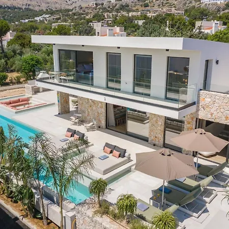 Villa Pefkos Sunset By *