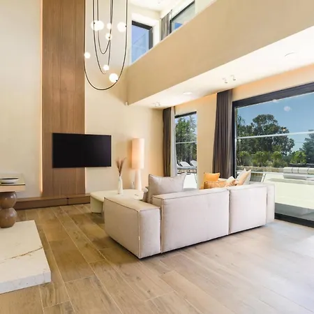 Villa Pefkos Sunset By *